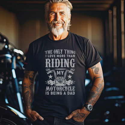 DAD T-Shirt RIDER Rundhals