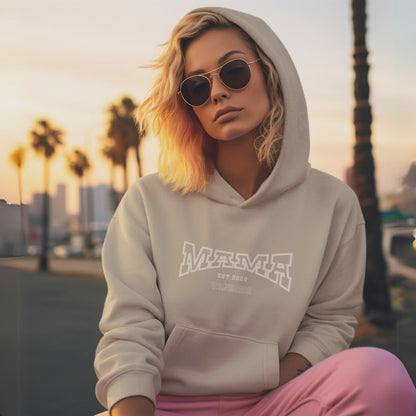 MAMA Hoodie COLLEGE personalisiert