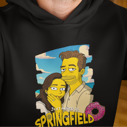 PAPA Hoodie SIMPSONS STYLE mit Deinem Foto personalisiert